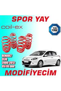 COİLEX Renault Clio 3 2006/2012 Arası 45/45mm Spor Yay Helezon