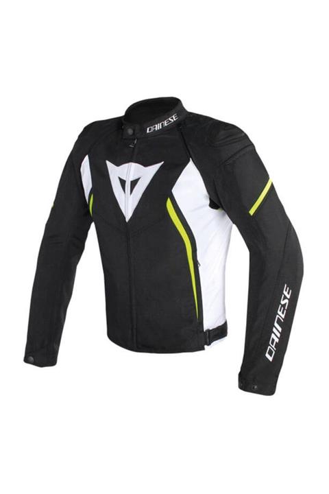 Dainese Avro D2 Black White Yellow Fluo Tekstil Mont-56