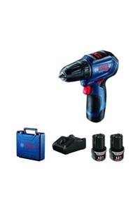 Bosch Gsr 12v-30 Li Çift Akülü Vidalama Çantalı