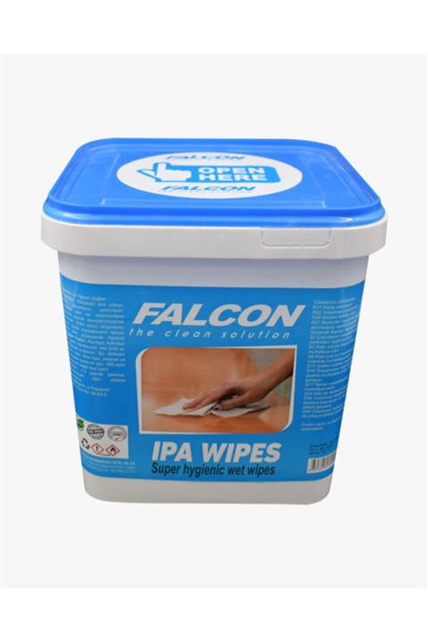 Falcon Ipa Wıpes Antibakteriyel Tek Kullanımlık Hijyenik Bez 350 Adet Li Kova