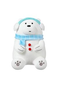 Miniso Mınıso We Bare Bears Special Edition Peluş Oyuncak(kulaklıklı Buz Ayı)