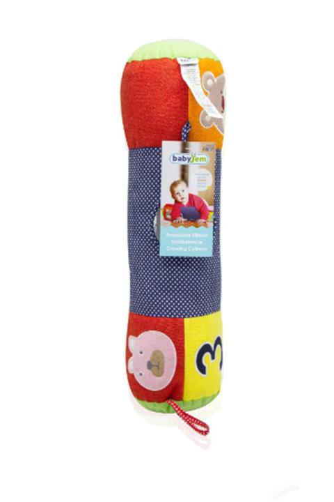 Babyjem Mavi Desenli Silindir Emekleme Oyuncağı