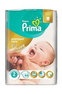 Prima Premium Care Bebek Bezi İkiz 2 No.3-6 Kg 66 Adet