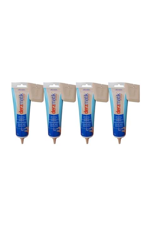 Derzmatik Gaga Uçlu Sütlü Kahve 360 gr Hazır Derz Dolgu 4 Adet