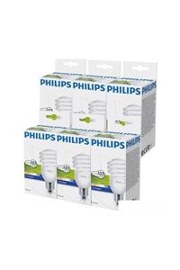 Philips Economytwister 23w E27 Normal Duy Beyaz Işık 6`lı Ekopaket Pra-1350015-2863