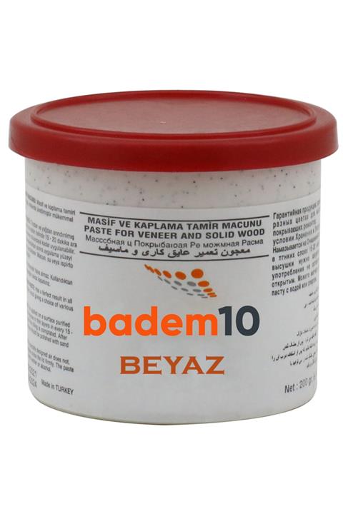Badem10 Parke Tamir Macunu 200gr Beyaz