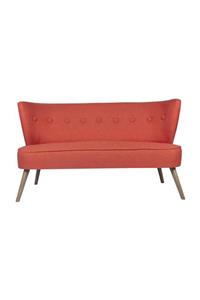 Ze10 Design Bienville Loveseat İkili Kanape Kiremit