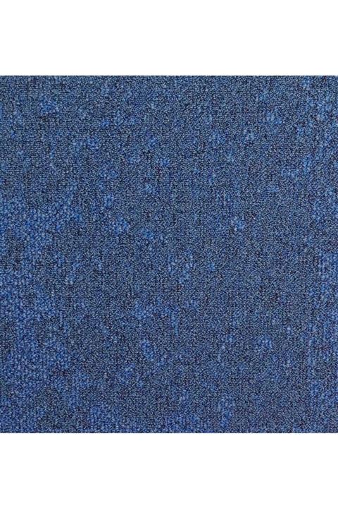 TARKETT Turkuaz Mavi Karo Halı