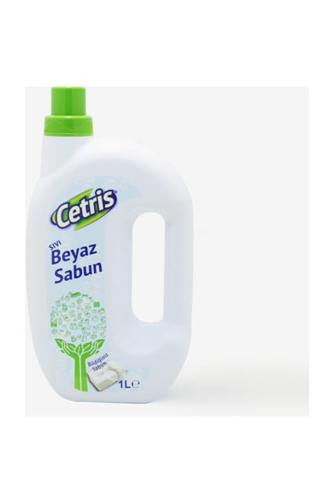 CETRIS Sıvı Beyaz Sabun 1 lt 3'lü Set
