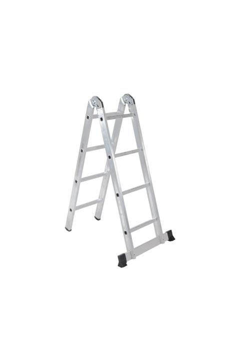 Beykon 4+4 Alüminyum Katlanır Çok Amaçlı Merdiven