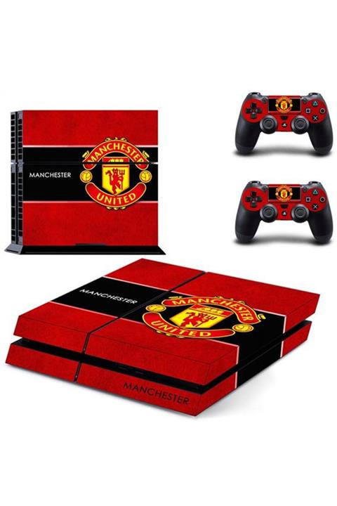 KT Decor Manchester United Playstation 4 Fat Kasa Sticker Kaplama