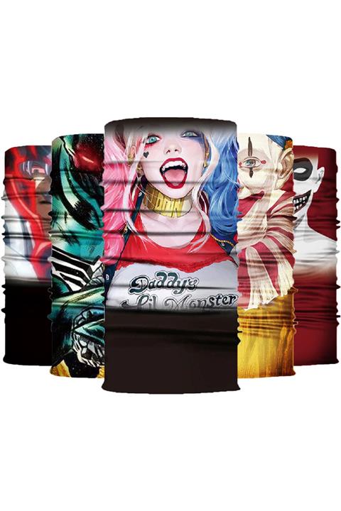 Buff Bandana Boyunluk Maske  5 li