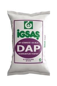 ÜNALLARTARIM 10 Kg Kg Igsaş Dap 18.46.0 Gübre Diamonyum Fosfat Kompoze Gübre Toprak Altı-taban Gübresi