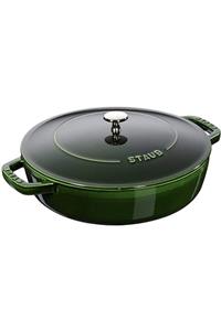 STAUB 405114790 Chistera Yağmur Efektli 24 cm Döküm Tencere