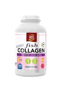 NCS Type 1-3 Balık Kollajen Cla Biotin Çinko Collagen Vitamin C Hyaluronic Acid 300 Tablet