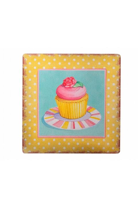 Buffer Decotown Cup Cake Ahşap Pano 40*40 (18225)