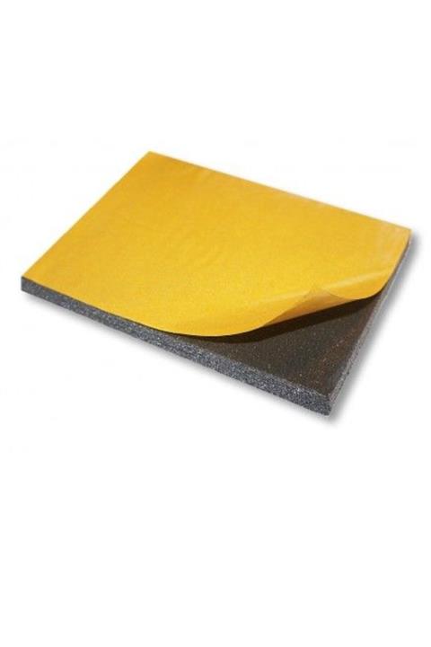 Kaizen Market 5s Köpüğü Siyah Plaka 1 Tarafı Yapışkanlı 3cm (4 Adet)