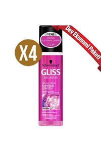 Gliss Supreme Length Sıvı Saç Kremi 200 Ml X 4 Adet