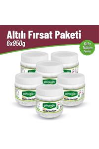 Gökçeoğlu Tulum Peyniri Gökçeoğlu Tam Yağlı Bitlis Otlu Tulum Peyniri 6 lı Fırsat Paketi 6x950 G.