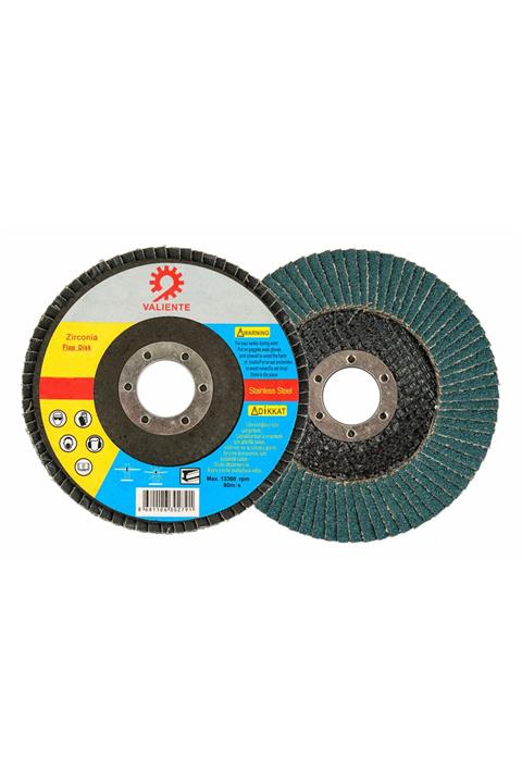Valiente Flap Disc Zirkonyum 115x22 120kum Zr Era15516 Valıente 10'lu