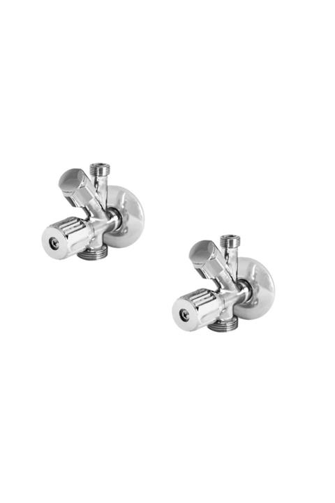 Tema Dual Çatallı Musluk (2'li) (3 Yıl Garantili )