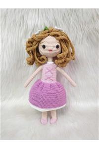 ON MARİFET Amigurumi Organik Örgü Oyuncak Rapunzel