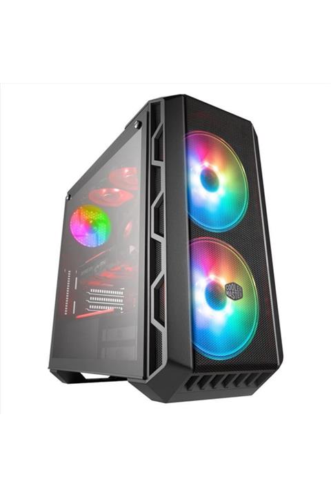 COOLERMAST Er Mcm-h500-ıgnn-s02 Masterbox Powersız Siyah Tempered Glass Mid Tower
