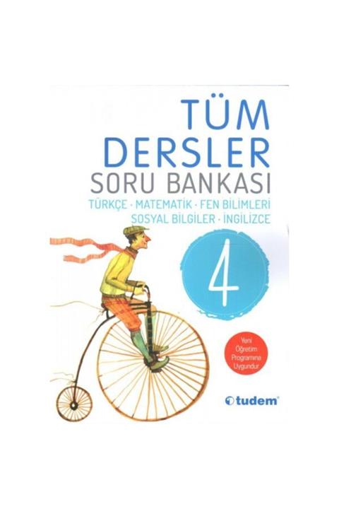 Tudem Yayınları 4. Sınıf Tüm Dersler Soru Bankası