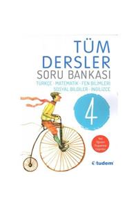 Tudem Yayınları 4. Sınıf Tüm Dersler Soru Bankası