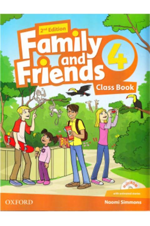 OXFORD UNIVERSITY PRESS Family And Friends 4 Class Book + Workbook + 2 Dvds
