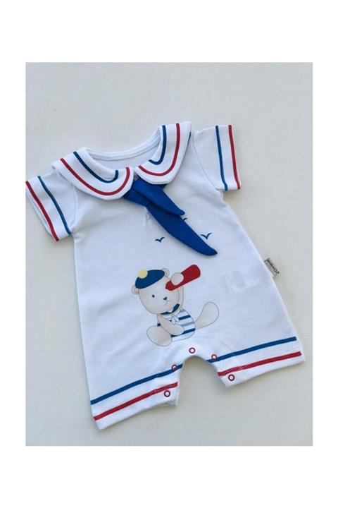 Bebitof Baby Bebitof Denizci Kısa Tulum