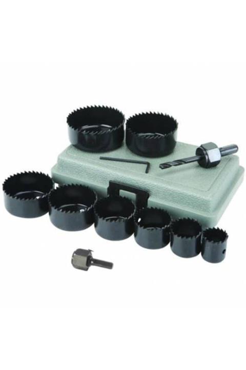 CMC 5014 Ahşap Alçıpan Kartonpiyer Delme Panç Seti 11 Parça