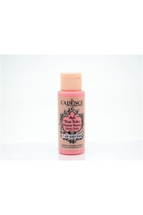 Cadence Şeker Pembe Style Matt Kumaş Boya F-639  59 ml