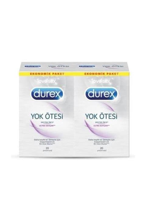 Durex Yok Ötesi Ultra Kaygan 20'li - 2 adet
