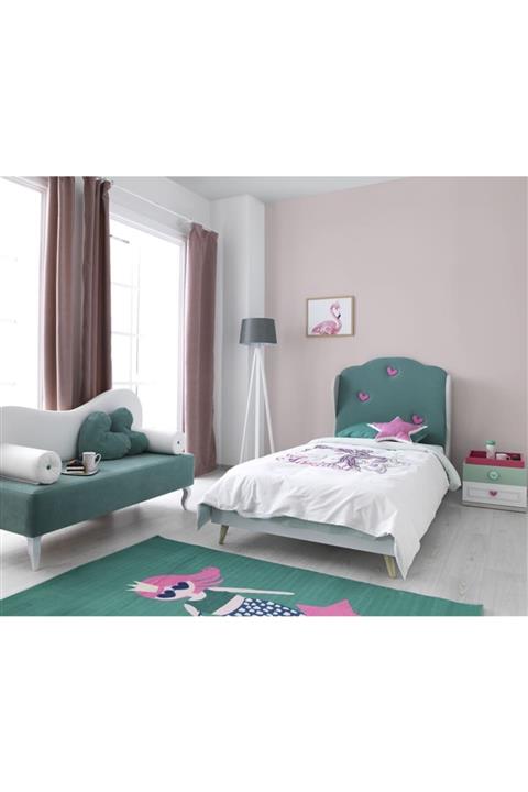 Yeni Konsept Candy Başlıklı Karyola 100 X 200 Cm