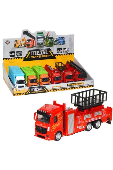 Can Toys Oyuncak Metal Acil Araçlar Set (box 6 Lı) 8111