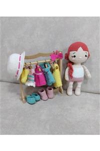 OYUNCAKPARK Elina Bebek Ve Kıyafetleri Amigurumi Organik Oyuncak