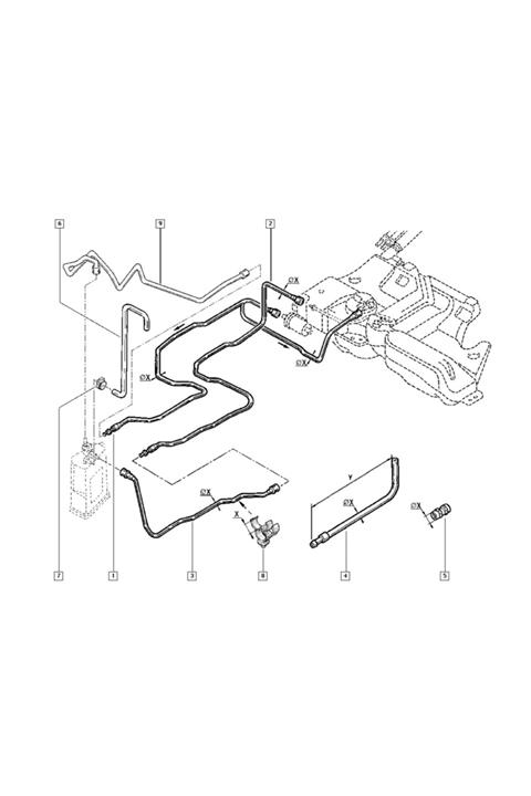 Renault Benzin Borusu  Megane