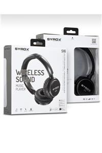 Syrox S16 Bluetooth 4 Fonksiyonlu Kulak Üstü Kulaklık