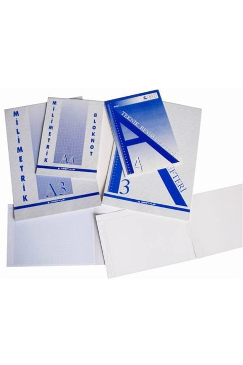 ÖZKAN GÜMÜŞ Milimetrik Blok  A3