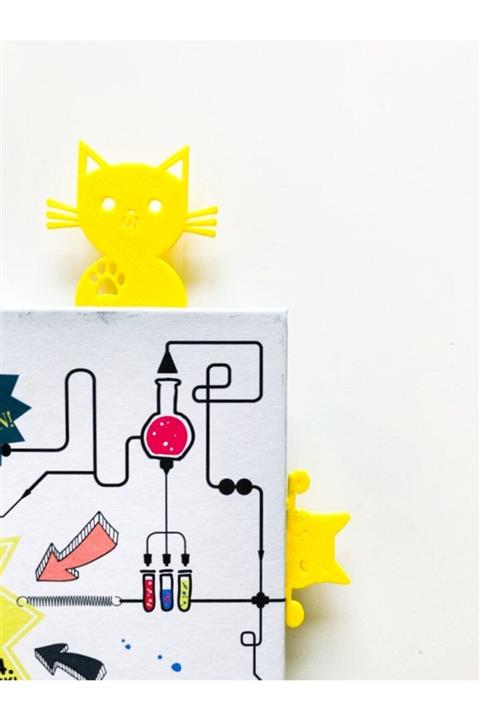 mZ Craft and Stuff 2'li Kedi Kitap Ayracı