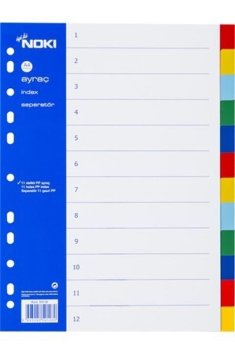 Noki Ayraç 1-12 Karton