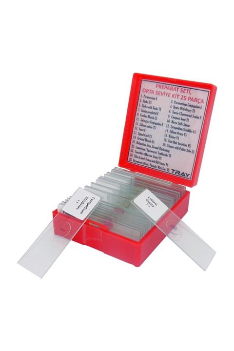 TRAY Preparat Seti Orta Seviye Kit 25 Parça