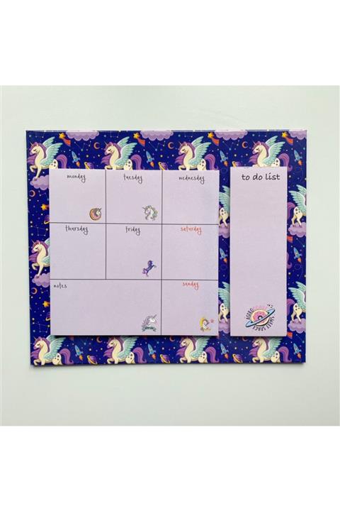 Kağıt Kalem Dükkanı Unicorn Lacivert Planlayıcı