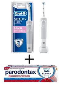 Parodontax Diş Macunu 75 ml + Oral-b Şarjlı Diş Fırçası