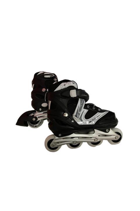 Canba 39-42 Işıklı Ayarlanabilir Paten Siyah