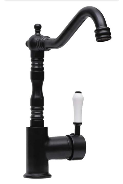 TOPTANCI35 Aral Su Rustik Siyah Mutfak Eviye Bataryası