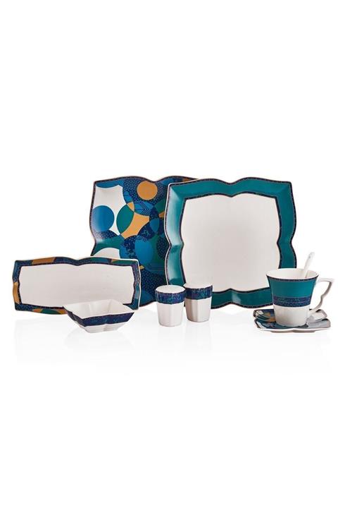 Neva Mentol Hare 32 Parça Kahvaltı Takımı N2833