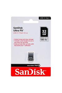 HESAPLIJET 3.1 Usb Ultra Fit Flash Bellek Sandisk Sdcz430-032g-g46