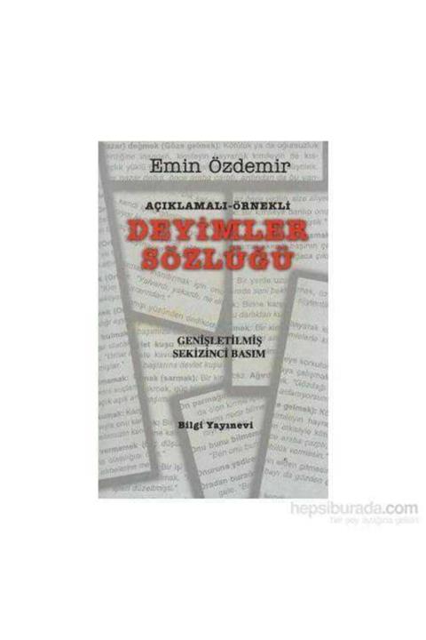 KitapSever Açıklamalı - Örnekli Deyimler Sözluğü